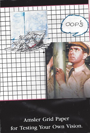 OOP'S, Clark van der Lyke, Collage On Rag Mat, Postcard #99, $TBD