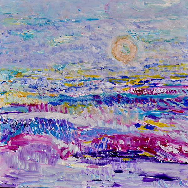Desert Peace, Amy Drago, Acrylic, 12x12, $135